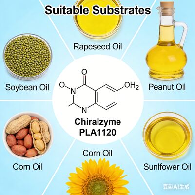 قیمت خوب KDN Chiralzyme PLA1120: آنزیم برتر خنثی کننده روغن برای پالایش نفت خام آنلاین